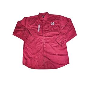 BRAND NEW Men’s large long sleeve Mississippi State dress shirt ￼
